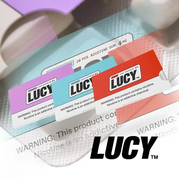 Lucy Gum Nicotine – 2mg, 4mg, 6mg