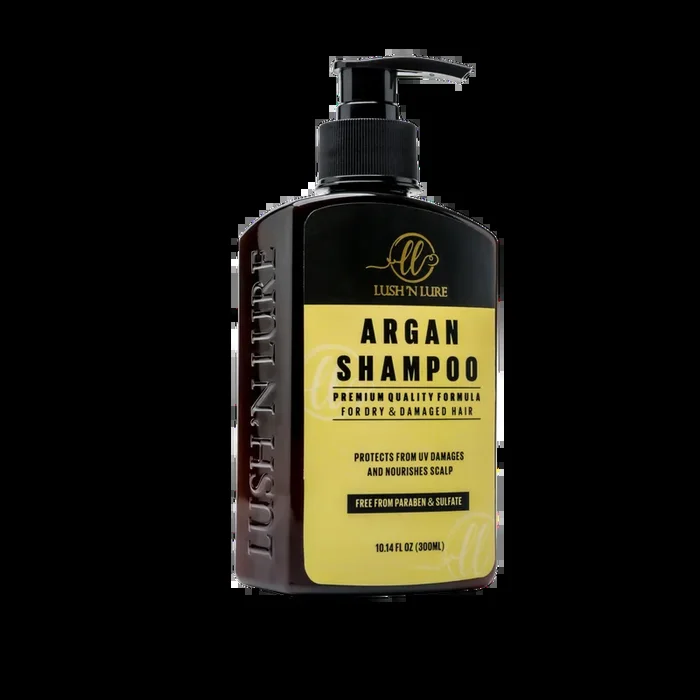 LUSH N LURE ARGAN SHAMPOO 300ML