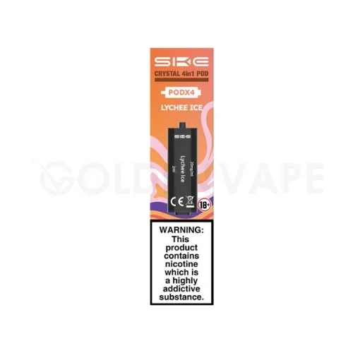 Lychee Ice Crystal 4in1 Prefilled Pods By SKE