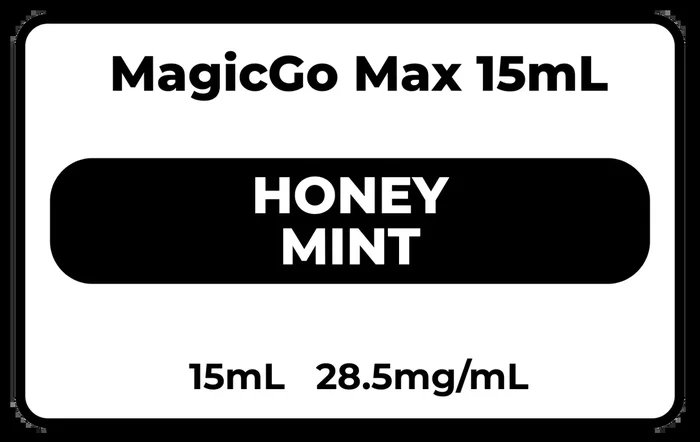 MagicGo Max 15mL Honey Mint 28.5mg/mL