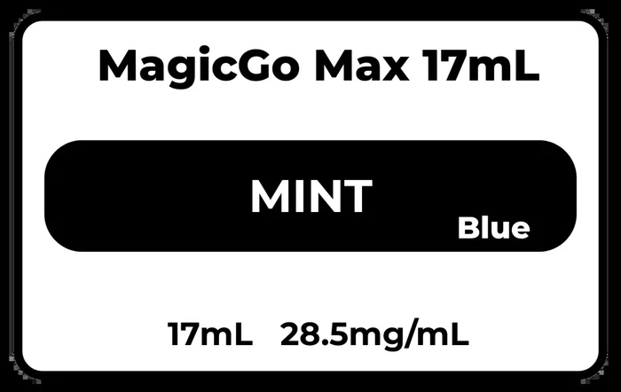 MagicGo Max 17mL Mint (Blue) 28.5mg/mL