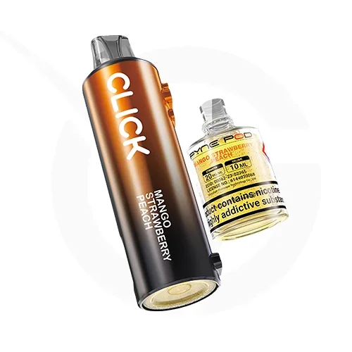 Mango Strawberry Peach Pyne Pod Click 10000 Pod & Bottle