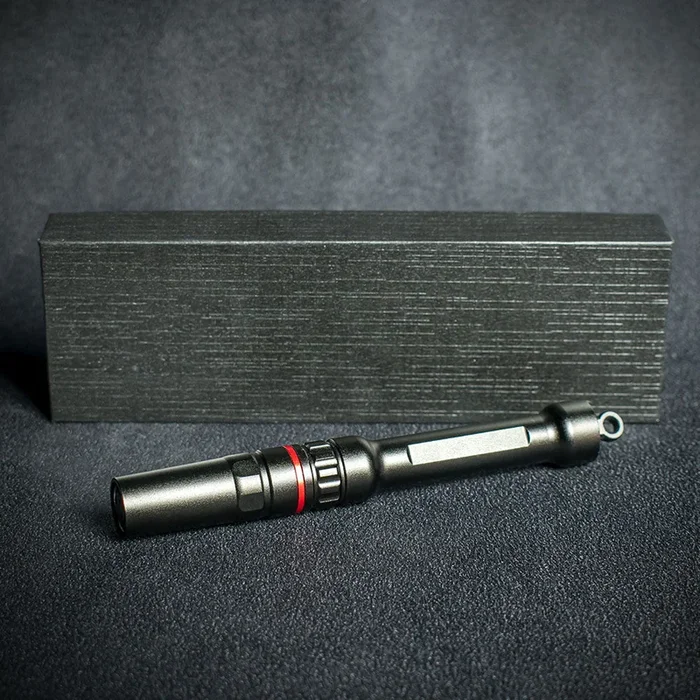 Matte Black Metal Cigar Drill Spike Nubber & Double Punch – Draw Enhancer Tool