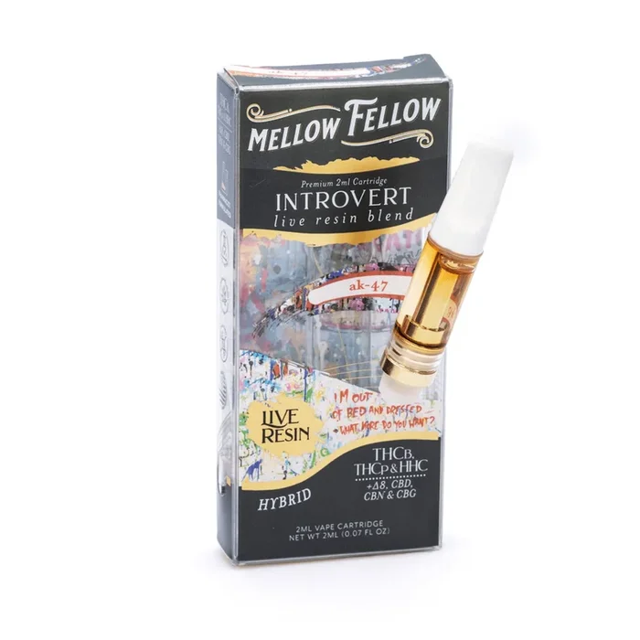 Mellow Fellow Live Resin AK-47 Cartridge – 2000mg