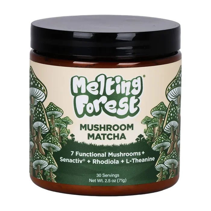 Melting Forest Adaptogenic Mushroom Matcha – 2.5oz Jar