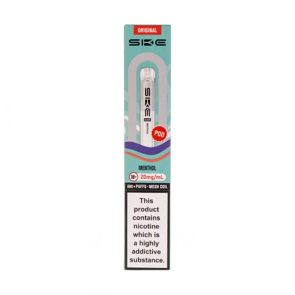 Menthol Crystal Bar 600 Prefilled Pod by SKE