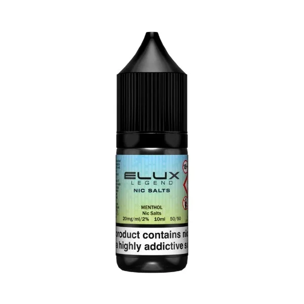 Menthol Nic Salt by Elux. – 10ml