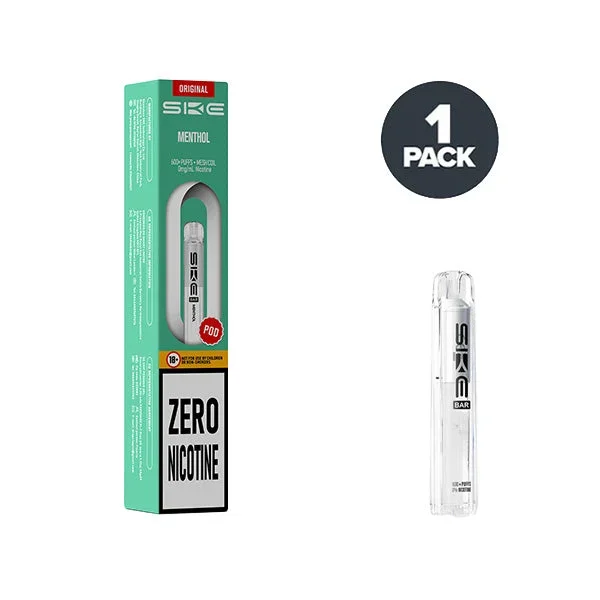 Menthol SKE Bar 600 Zero Nicotine Prefilled Pods