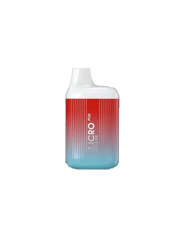 Micro Pod Zero Nicotine Disposable – Apple Ice