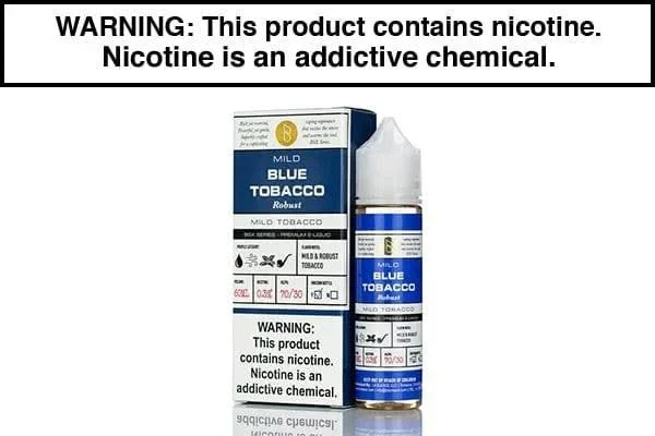 MILD ROBUST BLUE TOBACCO BY GLAS BASIX 60ML