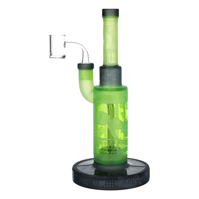 Milkyway Glass Area 51 Dab Rig – 10″ / 14mm F / Slime