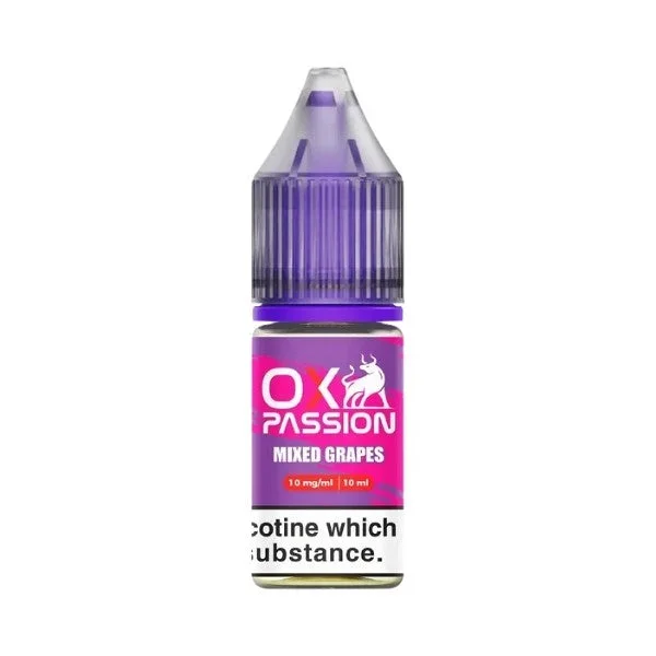 Mixed Grapes Nic Salt by Ox Passion. – 10ml