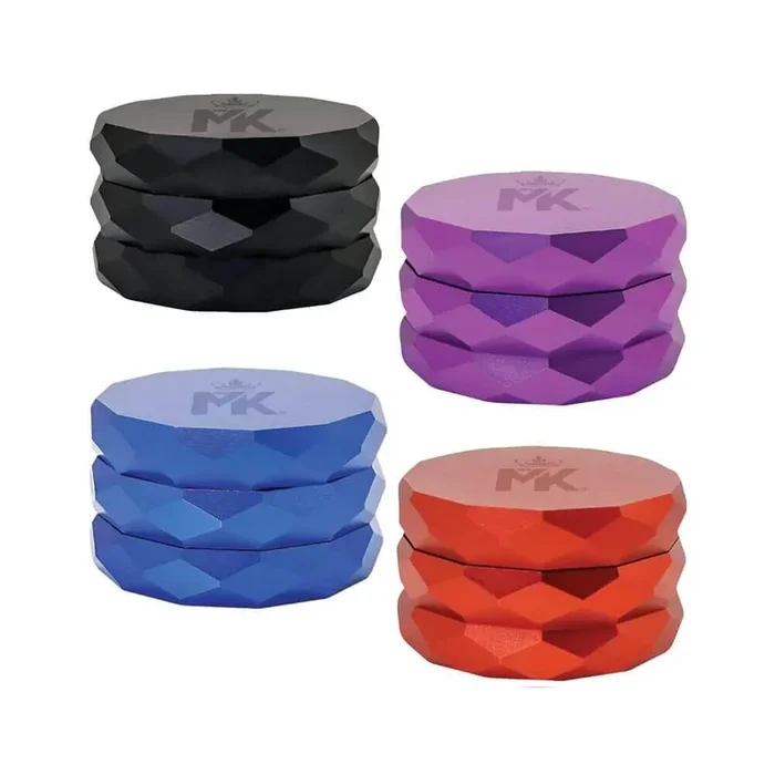MKGlass MKGR8 Excalibur 4 Part Premium Grinder Display (6pc Display)