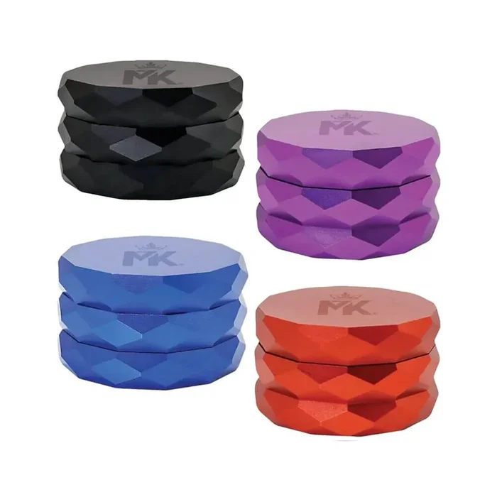 MKGlass MKGR8 Excalibur 4 Part Premium Grinder Display (6pc Display)