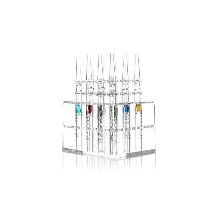 MKGlass TXNC23 Toxic Quartz Pill Glass Nectar Collector | 12pc Counter Display