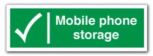 Mobile phone storage