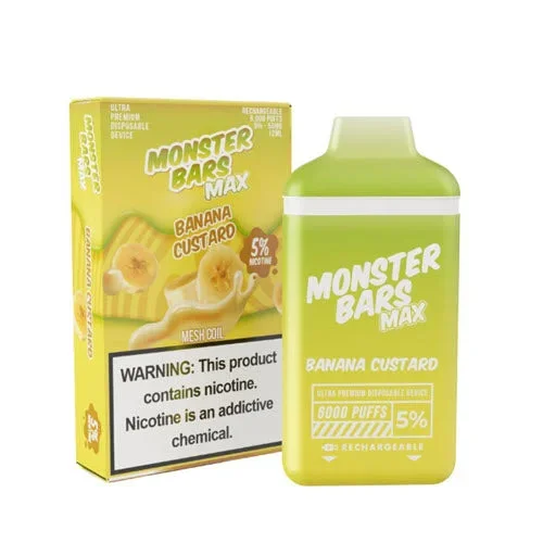 Monster Bars MAX Disposable Vape Device by Jam Monster – 1PC
