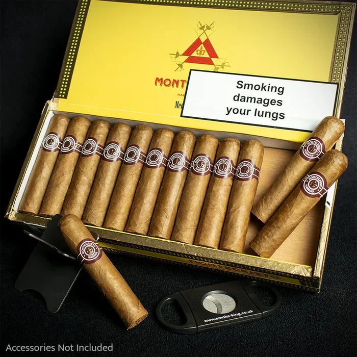 Montecristo Media Corona Cuban Cigars – Box of 25