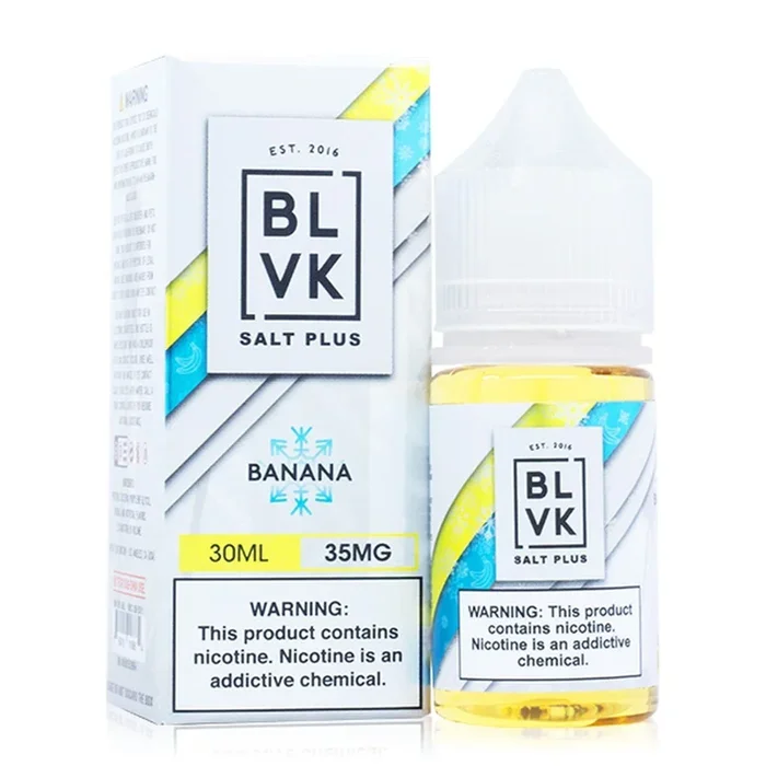 Nana Ice (Banana Ice) by BLVK Pink Salt Series 30ml