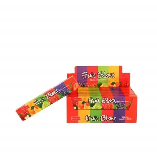 Nandita – Fruit Blast Incense Natural & Organic Hand-rolled Masala Incense Sticks 15g