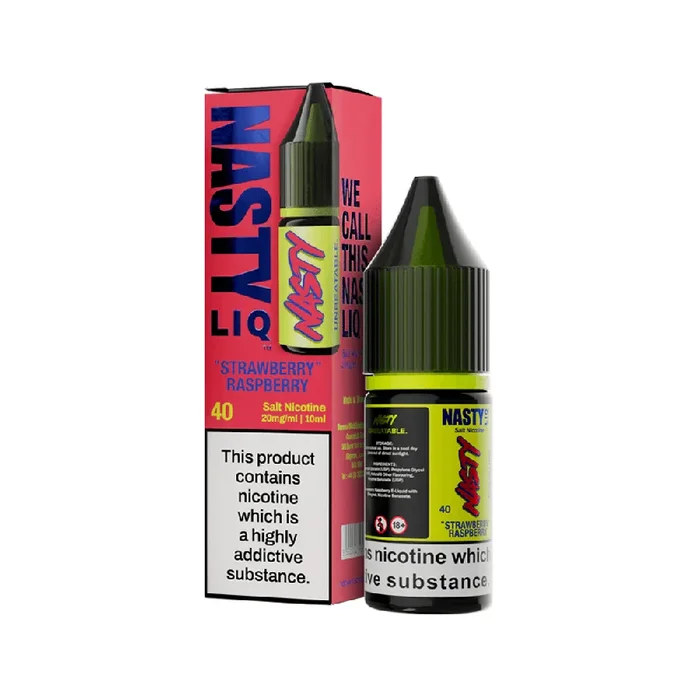 Nasty Liq Strawberry Raspberry 10ml Nic Salt