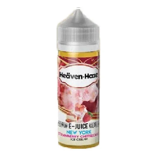 NEW YORK STRAWBERRY CHEESECAKE ICECREAM BY HEAVEN HAZE E LIQUID 100ML 70VG