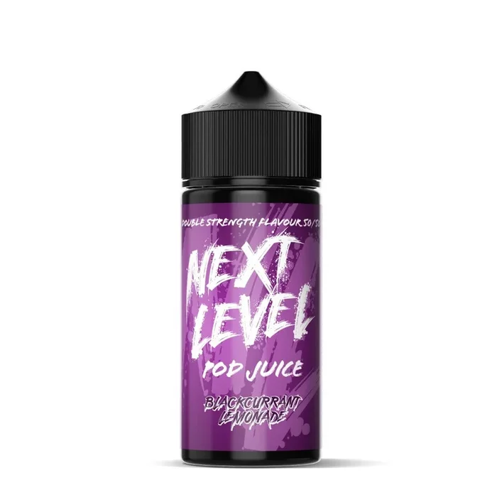 Next Level Pod Juice 100ml Blackcurrant Lemonade Shortfill