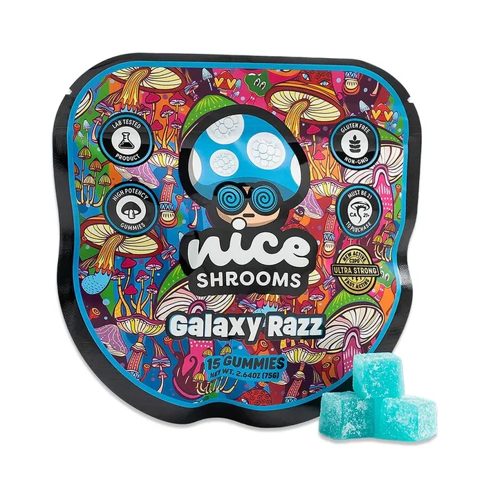 Nice Shrooms Magic Mushroom Gummies – Galaxy Razz