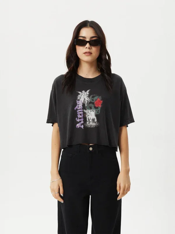 Nirvana Cropped – Hemp Oversized Tee