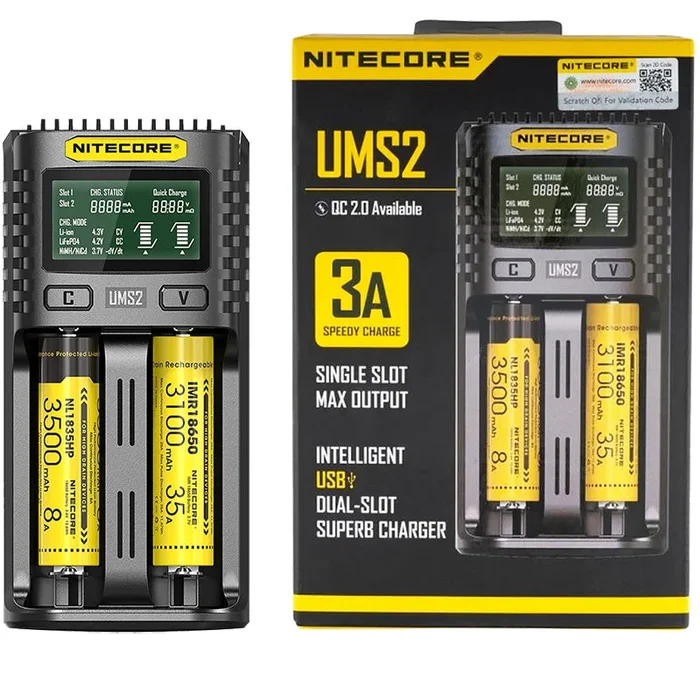 Nitecore | Charger | UM2 & i2
