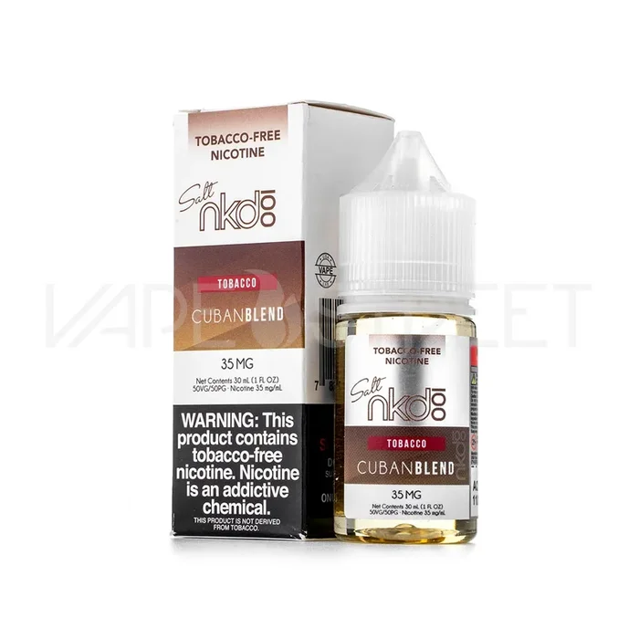 NKD 100 TFN Salt Tobacco Cuban Blend (30ml)