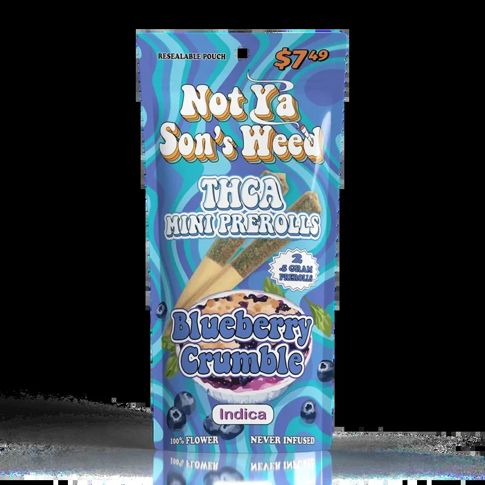Not Ya Son’s Weed 0.5g THCA Mini Pre Rolls – 2 Count