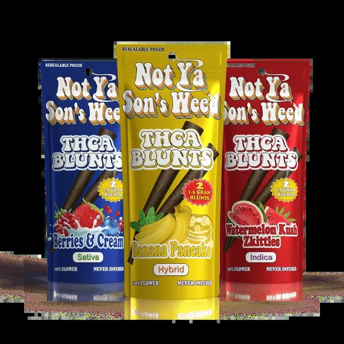 Not Ya Son’s Weed THCA Blunt 2ct (10/pack)