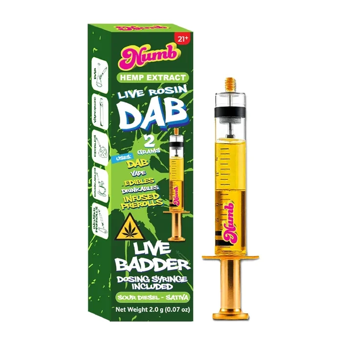 Numb Dab THC-A Rosin Syringe – 2000mg