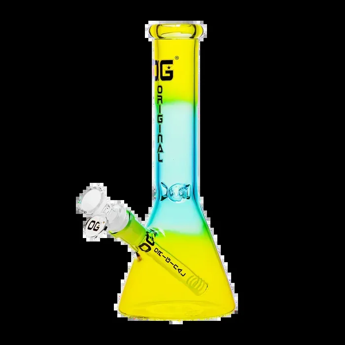 OG Original – 10″ Full Multi-coloured Neon Bong
