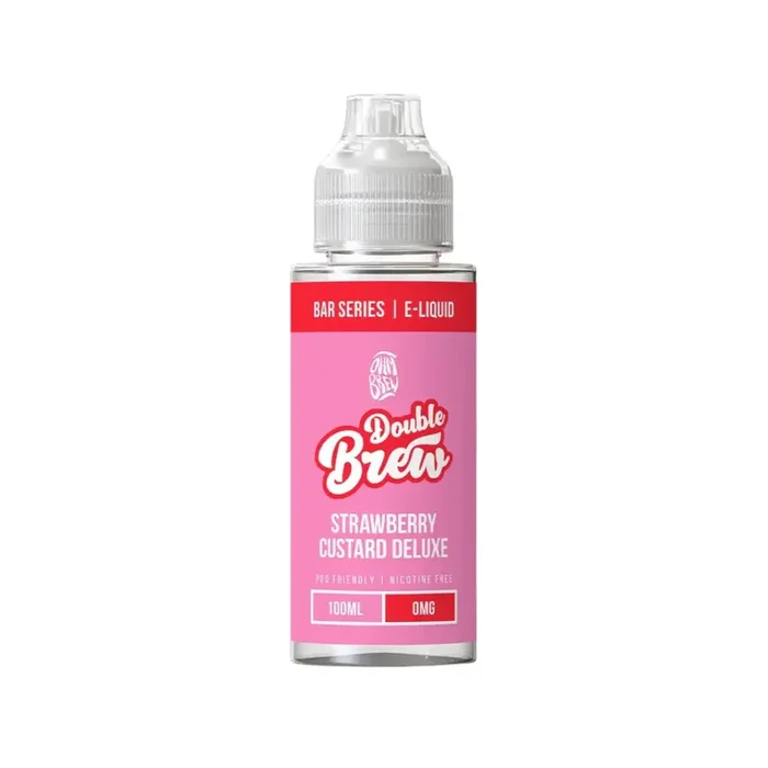 Ohm Brew Strawberry Custard Deluxe 100ml E-liquid