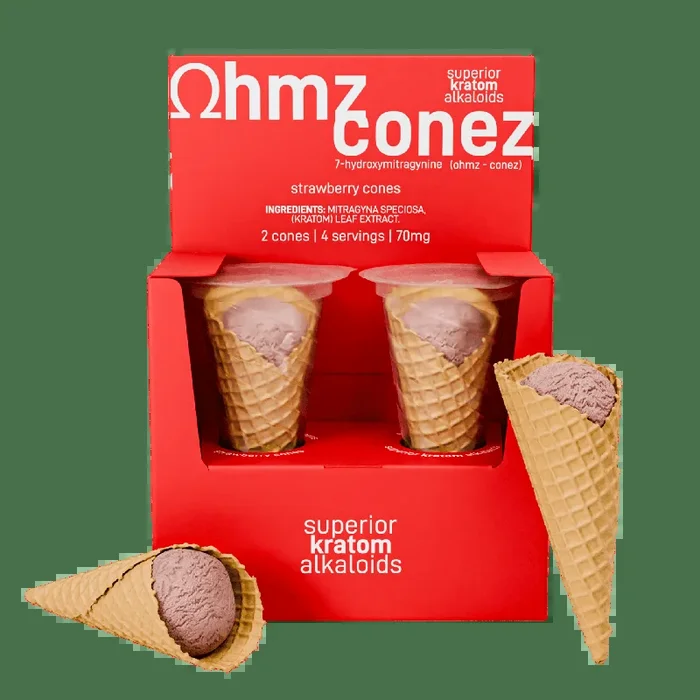 Ohmz Conez 70mg 2ct (8/pack) [DROPSHIP]