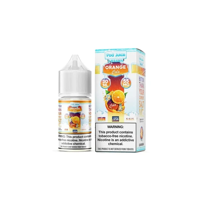 Orange Cola Freeze | Pod Juice Salt TFN Series E-Liquid | 30mL