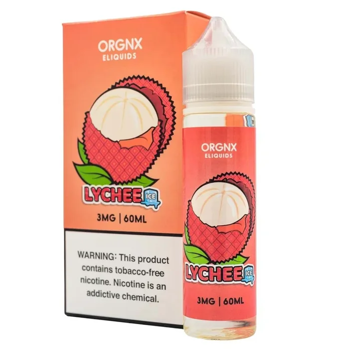 ORGNX ELIQUID – LYCHEE ICED – 60ML