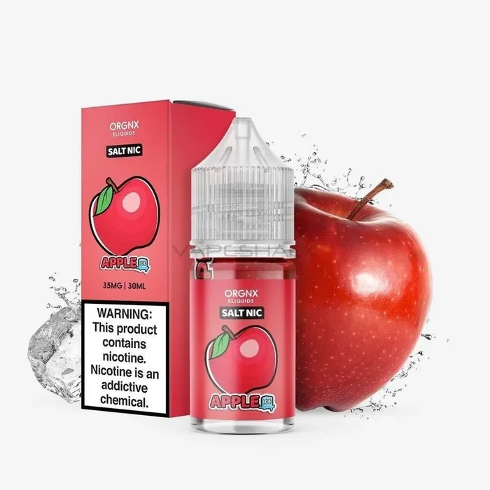 ORGNX Salt Nics – Apple Ice – 30ml
