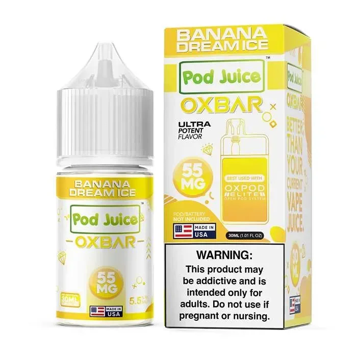 OXBAR x Pod Juice Elite Banana Dream Ice