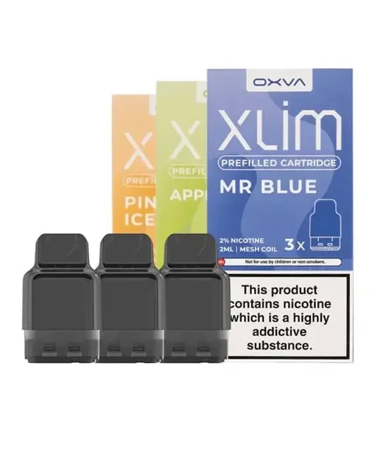 Oxva Xlim Prefilled E-Liquid Pod Cartridge (Pack of 3)