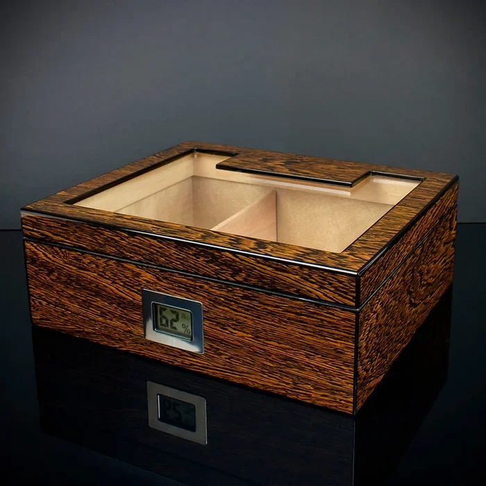 Passatore Ironwood Humidor Set – 40 Cigar Capacity