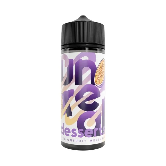Passionfruit Meringue Shortfill by Unreal Desserts. – 100ml