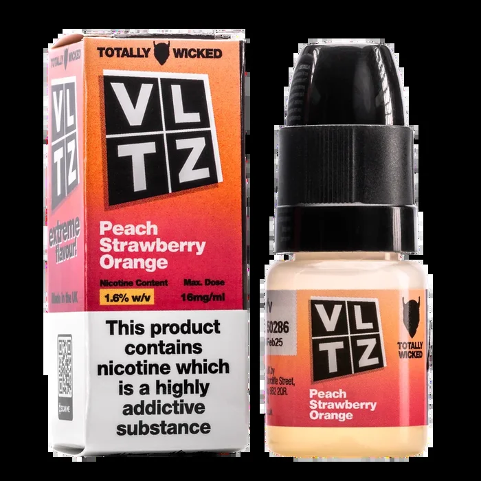 Peach Strawberry Orange VLTZ E-liquid