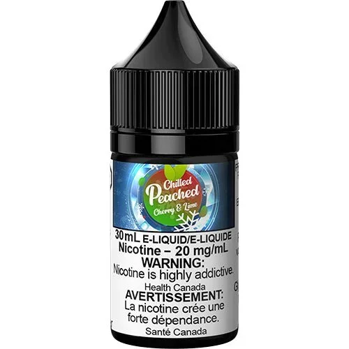 Peached Chilled par Alchemist Labs E-Juice – SEL de cerise et de citron vert