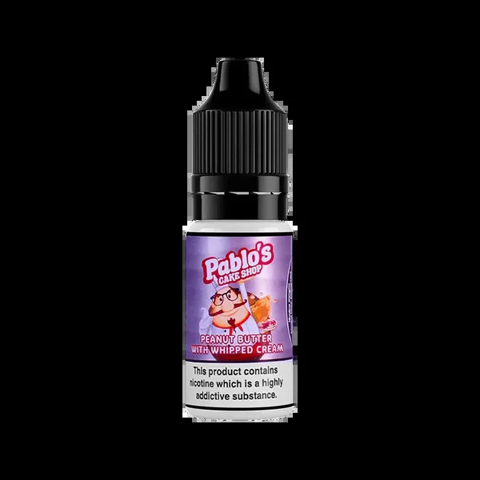 Peanut Butter with Whipped Cream Nic Salt by Pablos Cake Shop