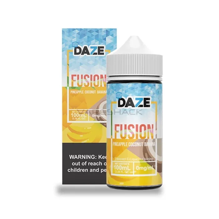 Pineapple Coconut Banana Iced – Fusion – 7Daze – 60ml