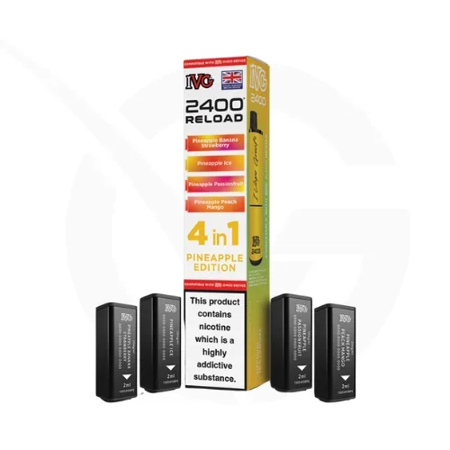 Pineapple Edition 4-in-1 Prefilled Pods By IVG 2400 Reload