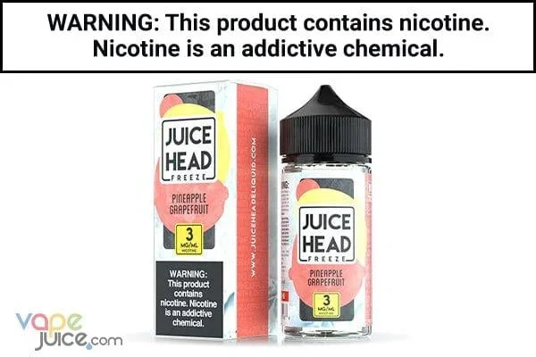 PINEAPPLE GRAPEFRUIT BY JUICE HEAD FREEZE TFN 100ML
